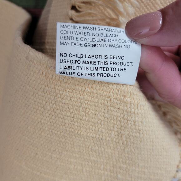 Villa by Classic Home 13x72 Rodeo Table Runner Southwestern Equestrian Fringe - Picture 5 of 7